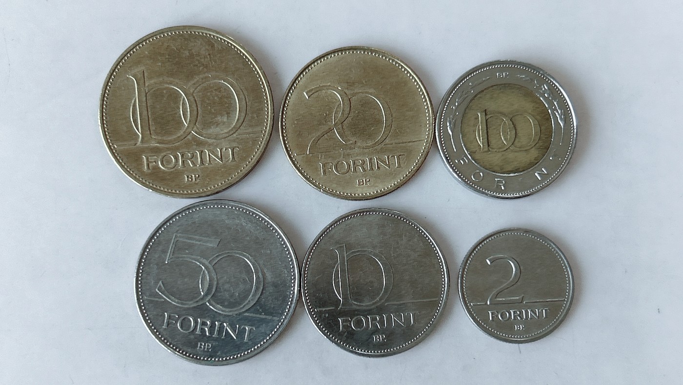 第一海外回流一元起拍收藏 散币专场 第85期 匈牙利硬币6枚套