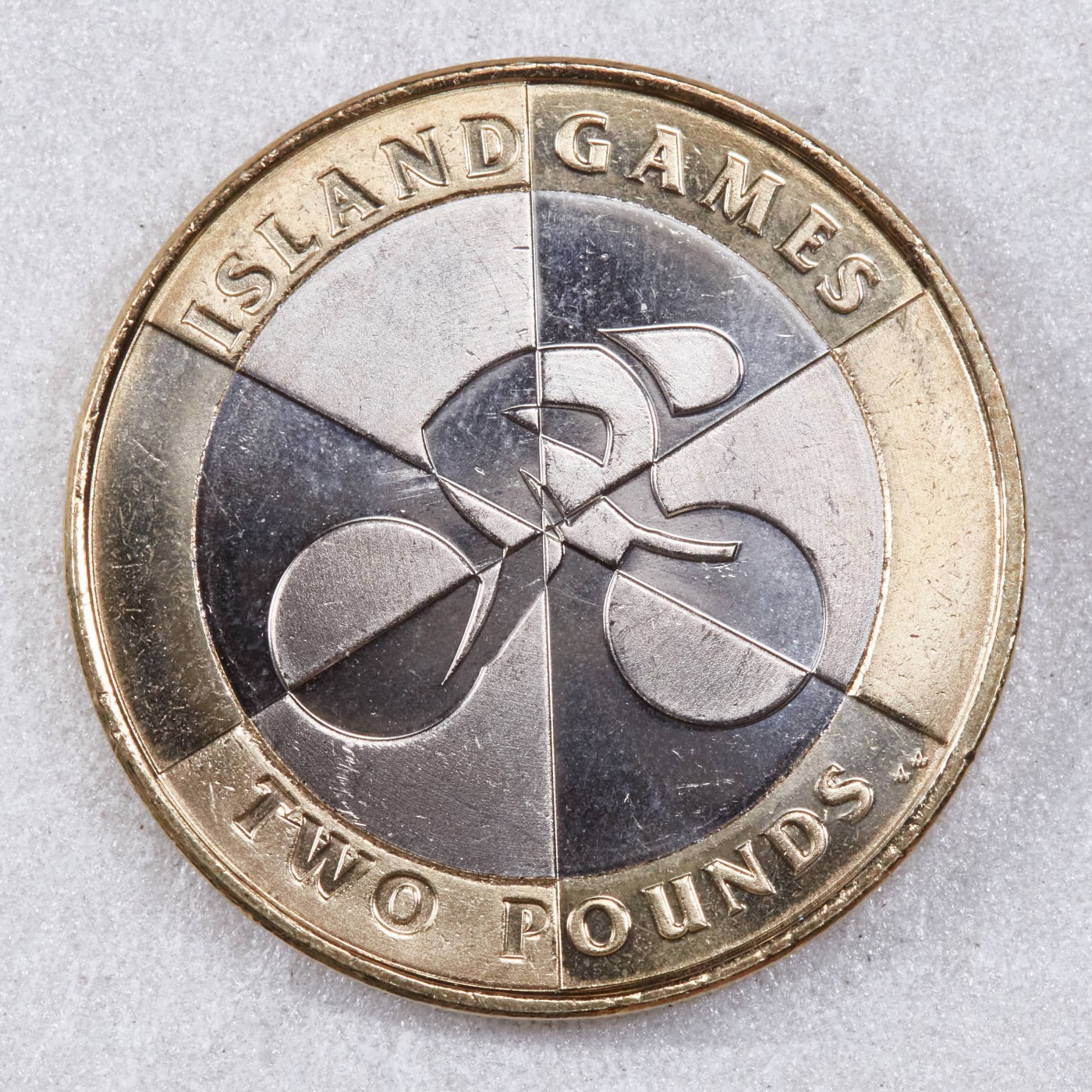 S&S Numismatic世界钱币-拍卖 第117期  直布罗陀2019年 岛国运动会 2英镑双色纪念币