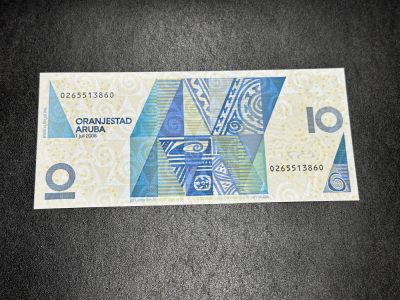 《外钞收藏家》第三百六十四期（连拍第一场） - 2008年阿鲁巴10 全新UNC