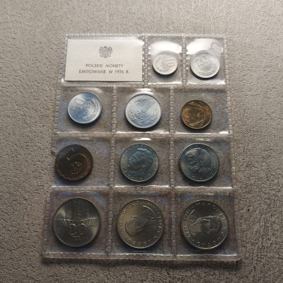 0起1加-纯粹捡漏拍-315银币套币场（五一低佣包邮特惠场） - 波兰1976年官方封装套币