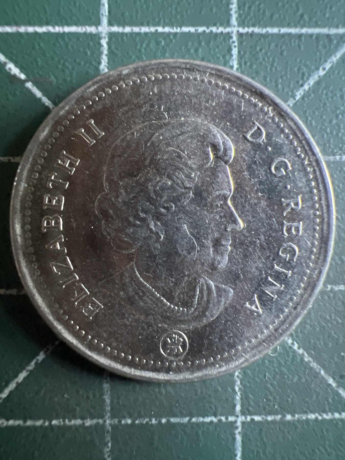 第587期 硬币专场 （无押金，捡漏，全场50包邮，偏远地区除外，接收代拍业务） 加拿大25分 老年 2007年