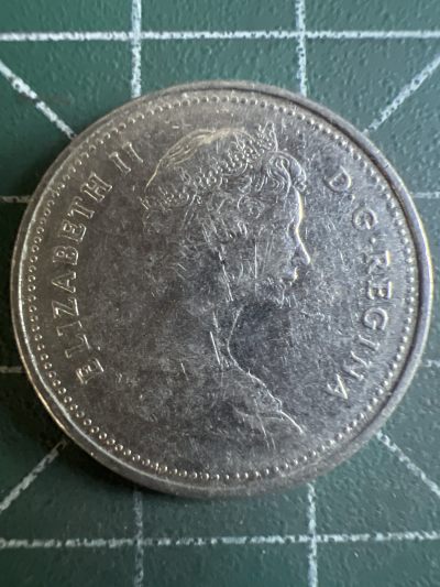 第587期 硬币专场 （无押金，捡漏，全场50包邮，偏远地区除外，接收代拍业务） - 加拿大25分 青年 1982年
