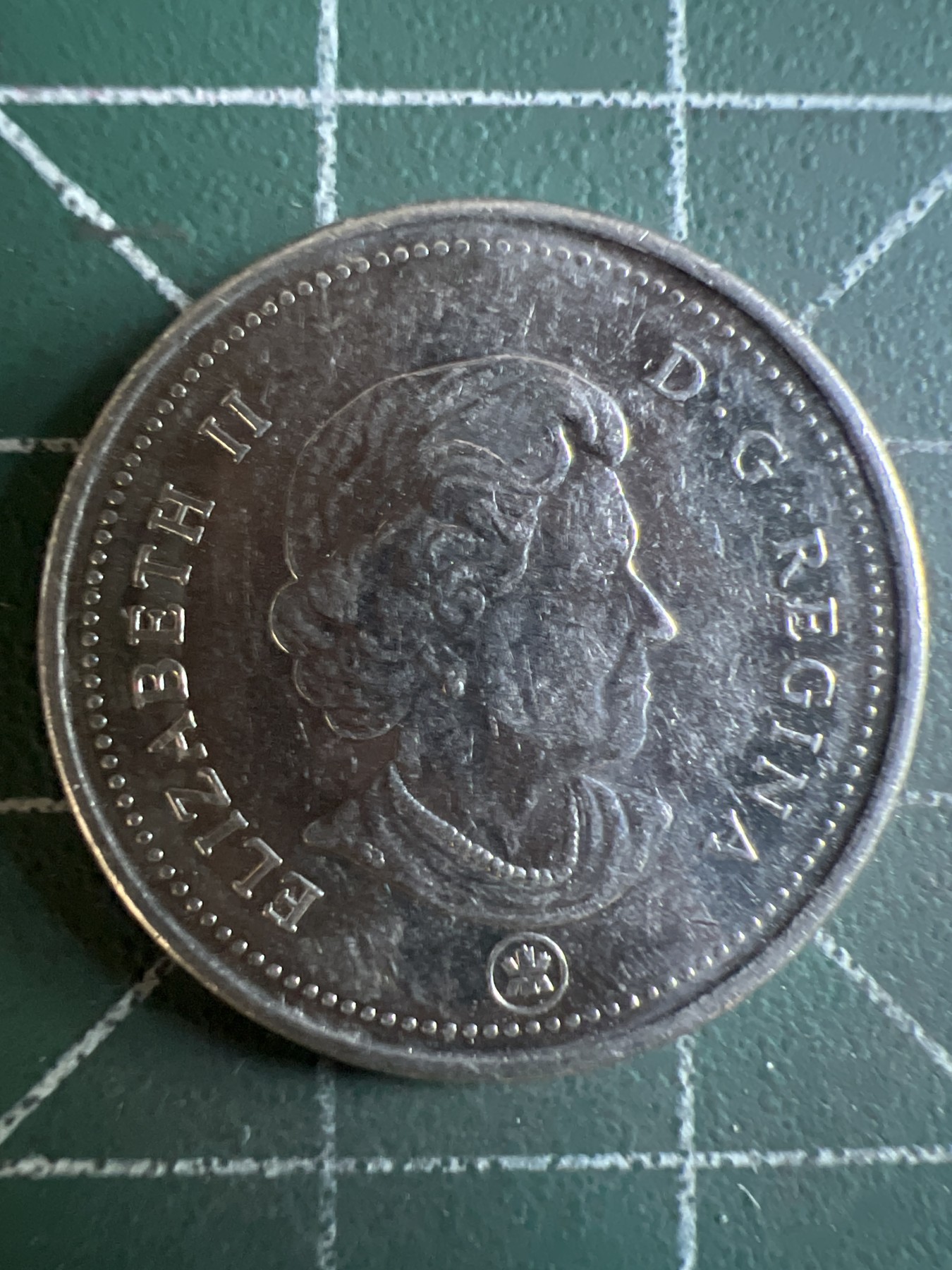 第587期 硬币专场 （无押金，捡漏，全场50包邮，偏远地区除外，接收代拍业务） 加拿大25分 老年 2012年