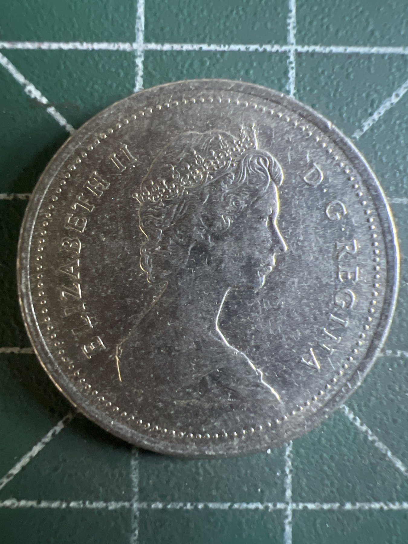 第587期 硬币专场 （无押金，捡漏，全场50包邮，偏远地区除外，接收代拍业务） 加拿大25分 青年 1988年