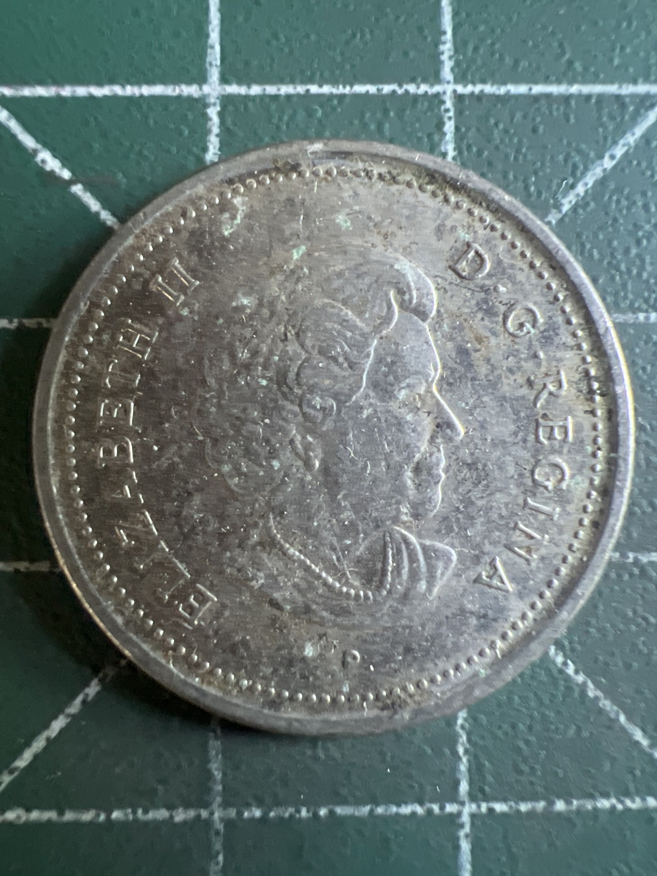 第587期 硬币专场 （无押金，捡漏，全场50包邮，偏远地区除外，接收代拍业务） 加拿大25分 老年 2003年