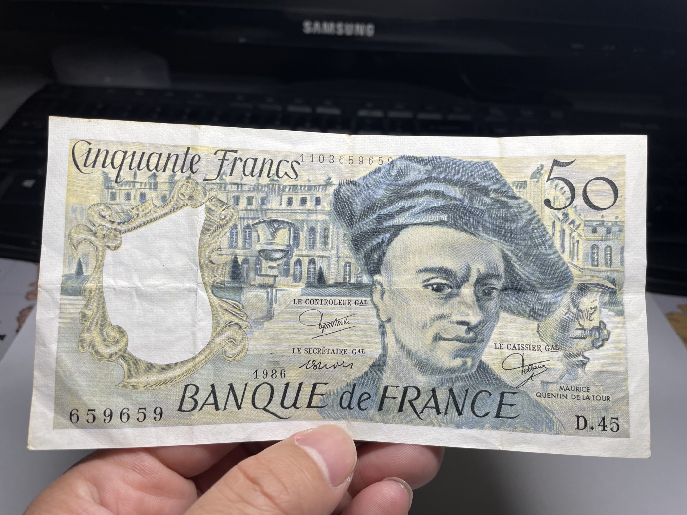 2024年集古藏今外币拍卖第五期-第9场—（总第49拍） 1986年法国50法郎