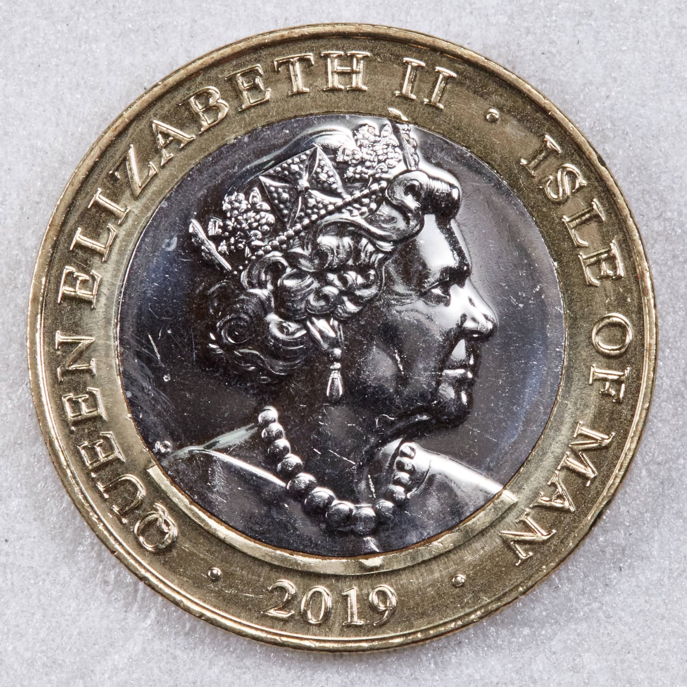 S&S Numismatic世界钱币-拍卖 第117期  马恩岛2019年 诺曼底登陆75周年-乔治六世 2英镑双色纪念币