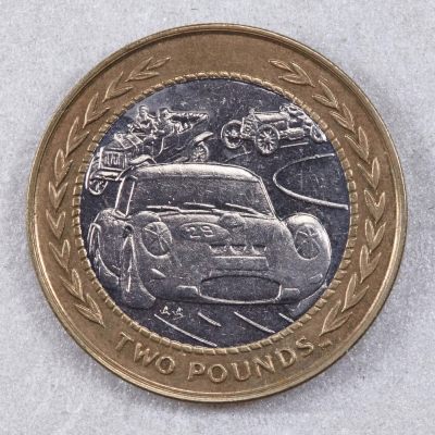 S&S Numismatic世界钱币-拍卖 第81期 - 马恩岛1999年 赛车 2英镑双色币  稀少年份 品相如图