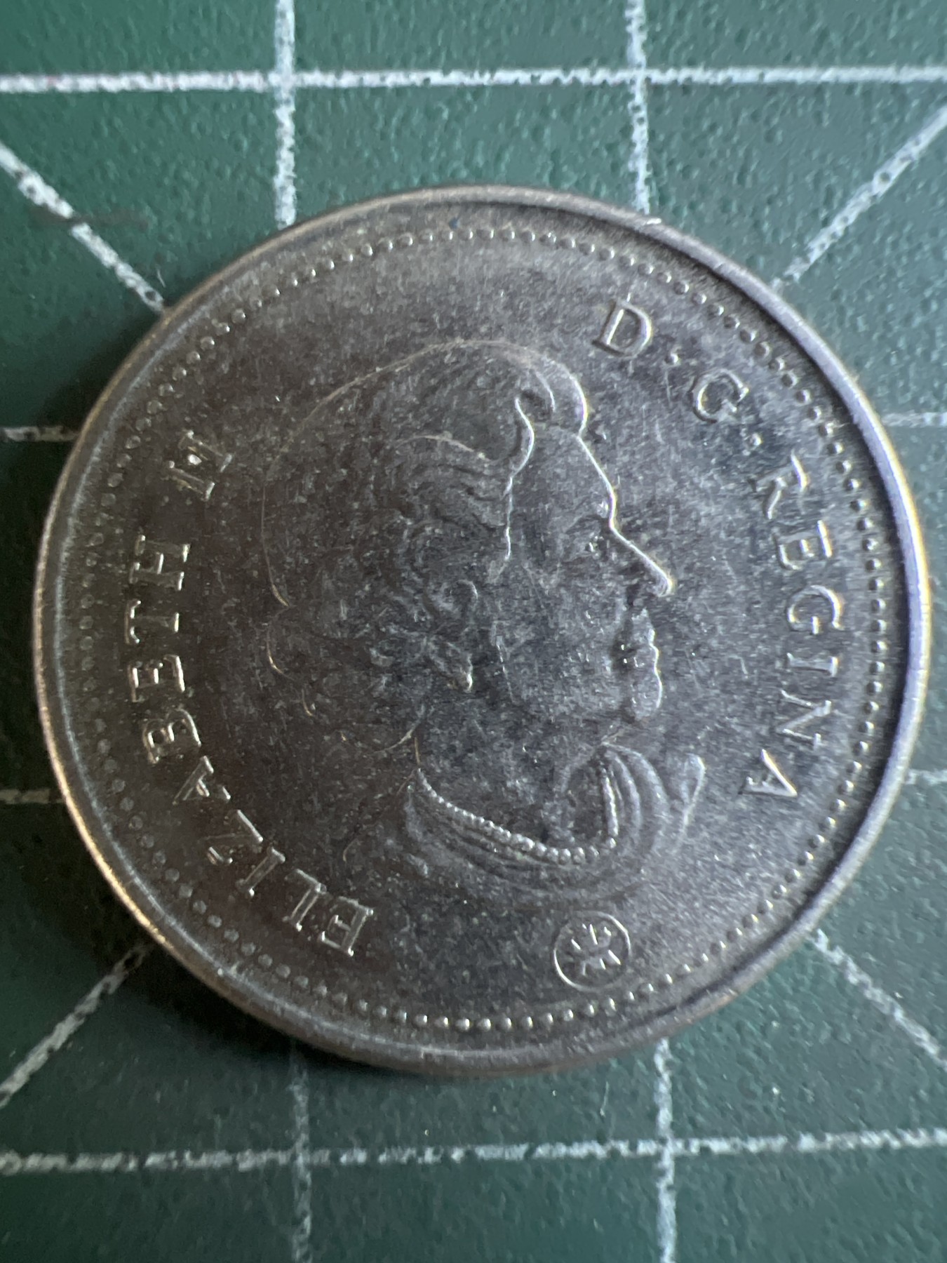 第587期 硬币专场 （无押金，捡漏，全场50包邮，偏远地区除外，接收代拍业务） 加拿大25分 老年 2006年