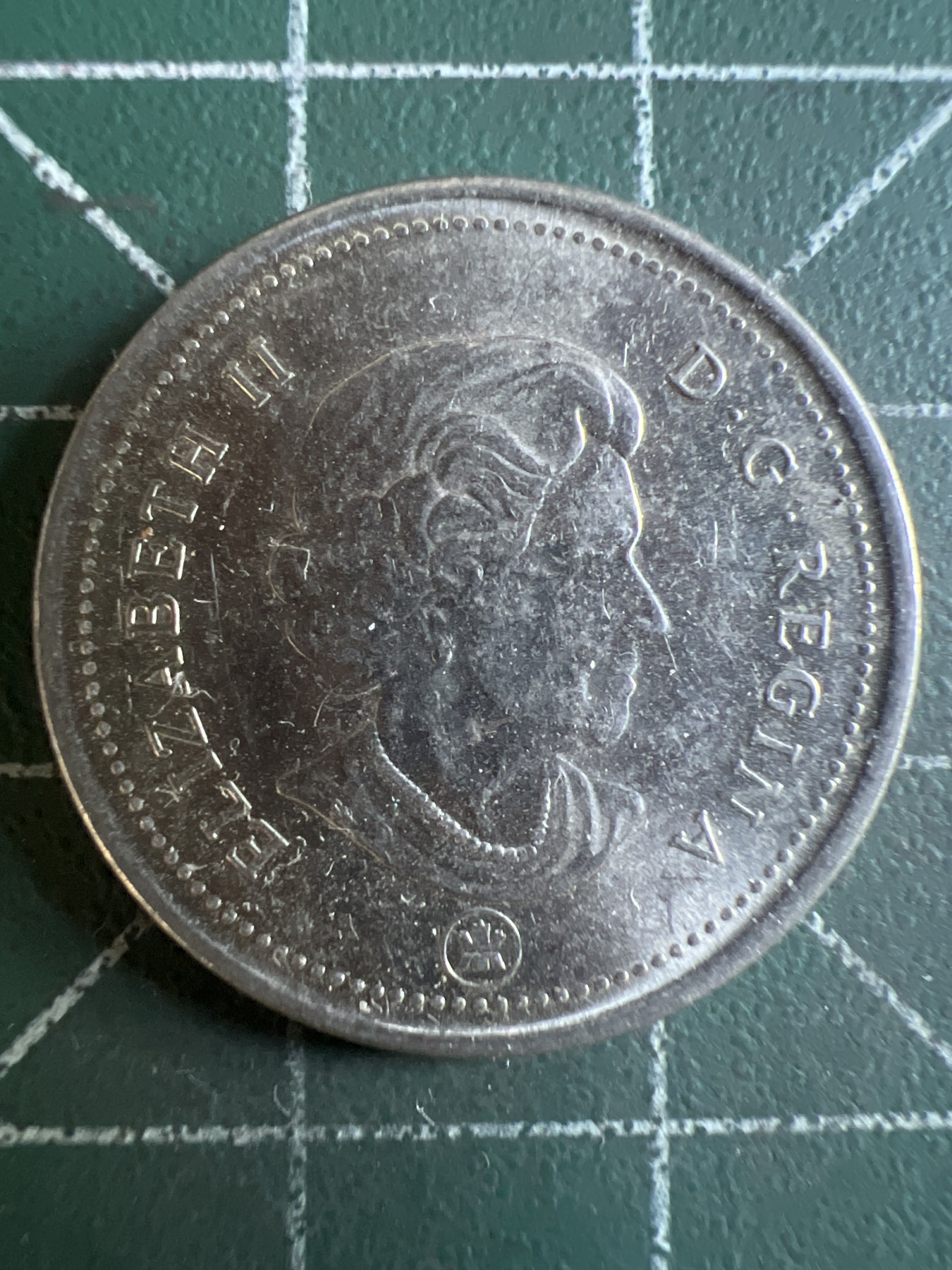 第587期 硬币专场 （无押金，捡漏，全场50包邮，偏远地区除外，接收代拍业务） 加拿大25分 老年 2009年