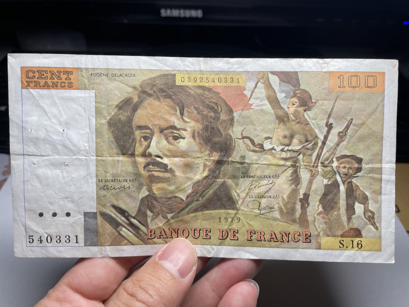 2024年集古藏今外币拍卖第五期-第9场—（总第49拍） 1979年法国100法郎