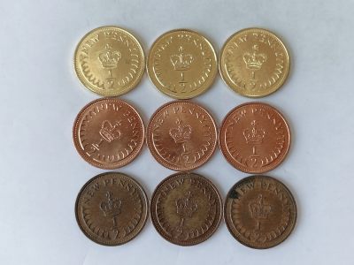 第一海外回流一元起拍收藏 散币专场 第85期 - 英国1/2便士 9枚