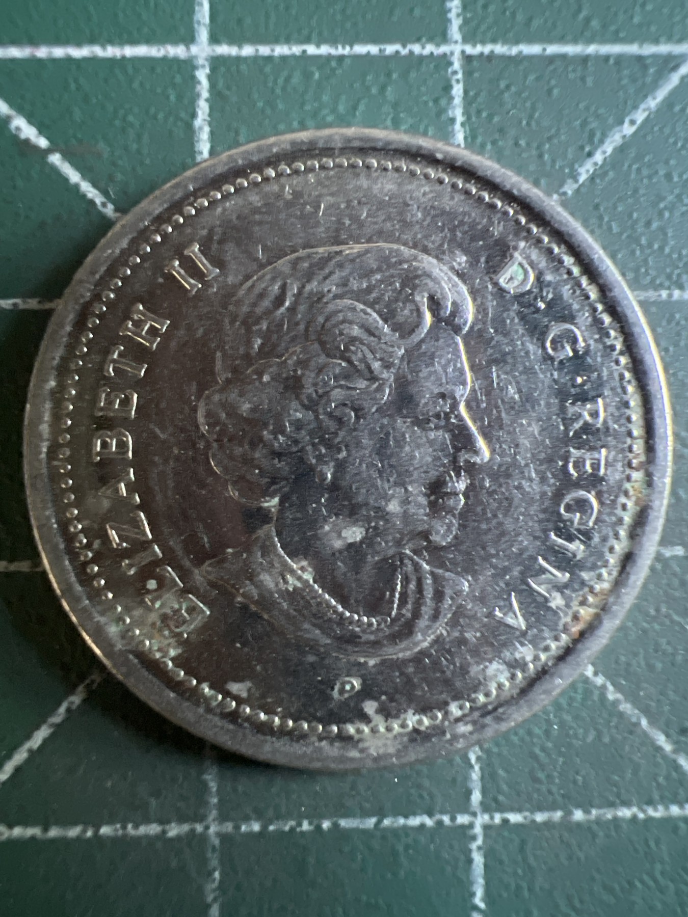 第587期 硬币专场 （无押金，捡漏，全场50包邮，偏远地区除外，接收代拍业务） 加拿大25分 老年 2005年