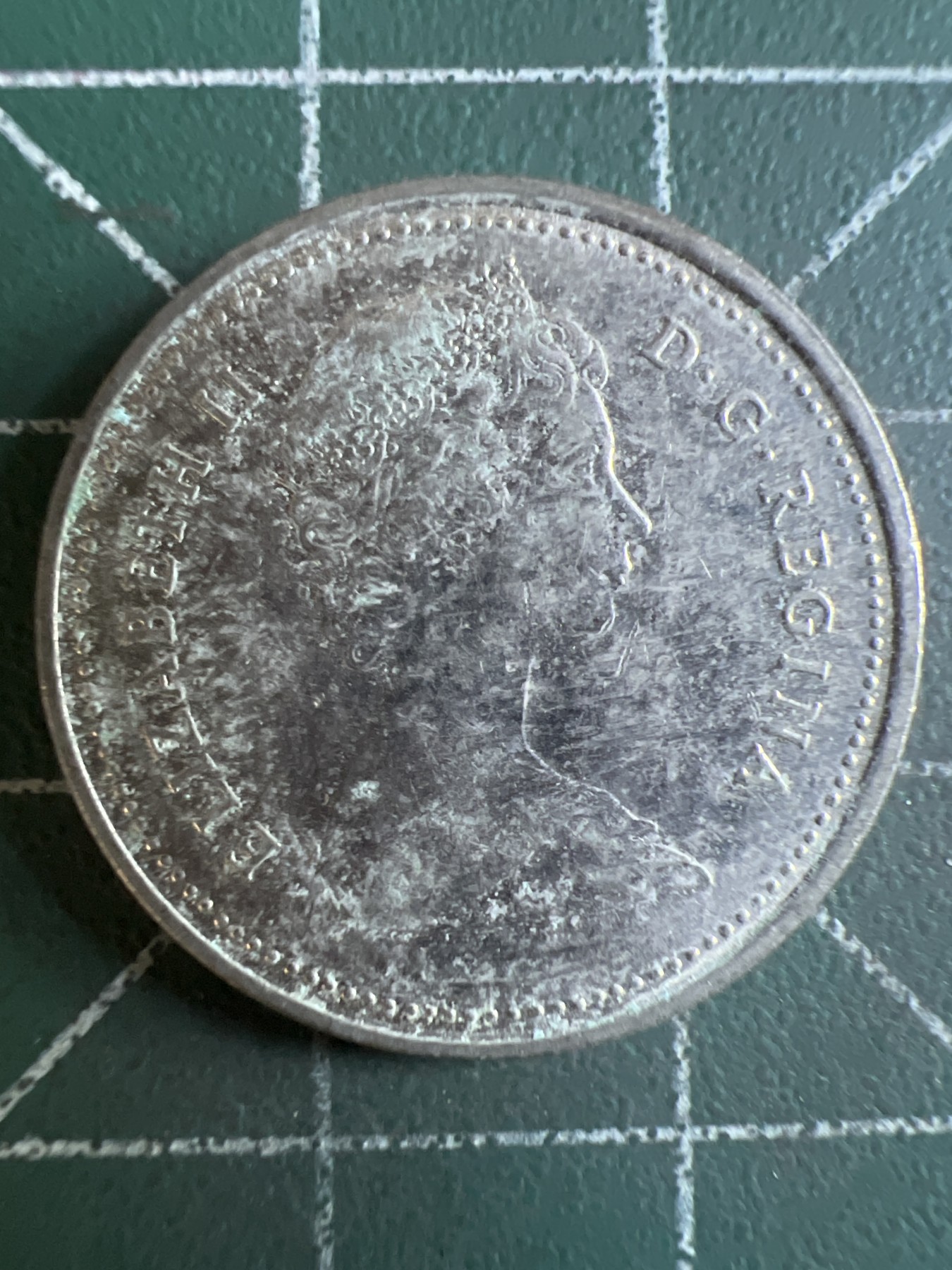 第587期 硬币专场 （无押金，捡漏，全场50包邮，偏远地区除外，接收代拍业务） 加拿大25分 青年 1986年