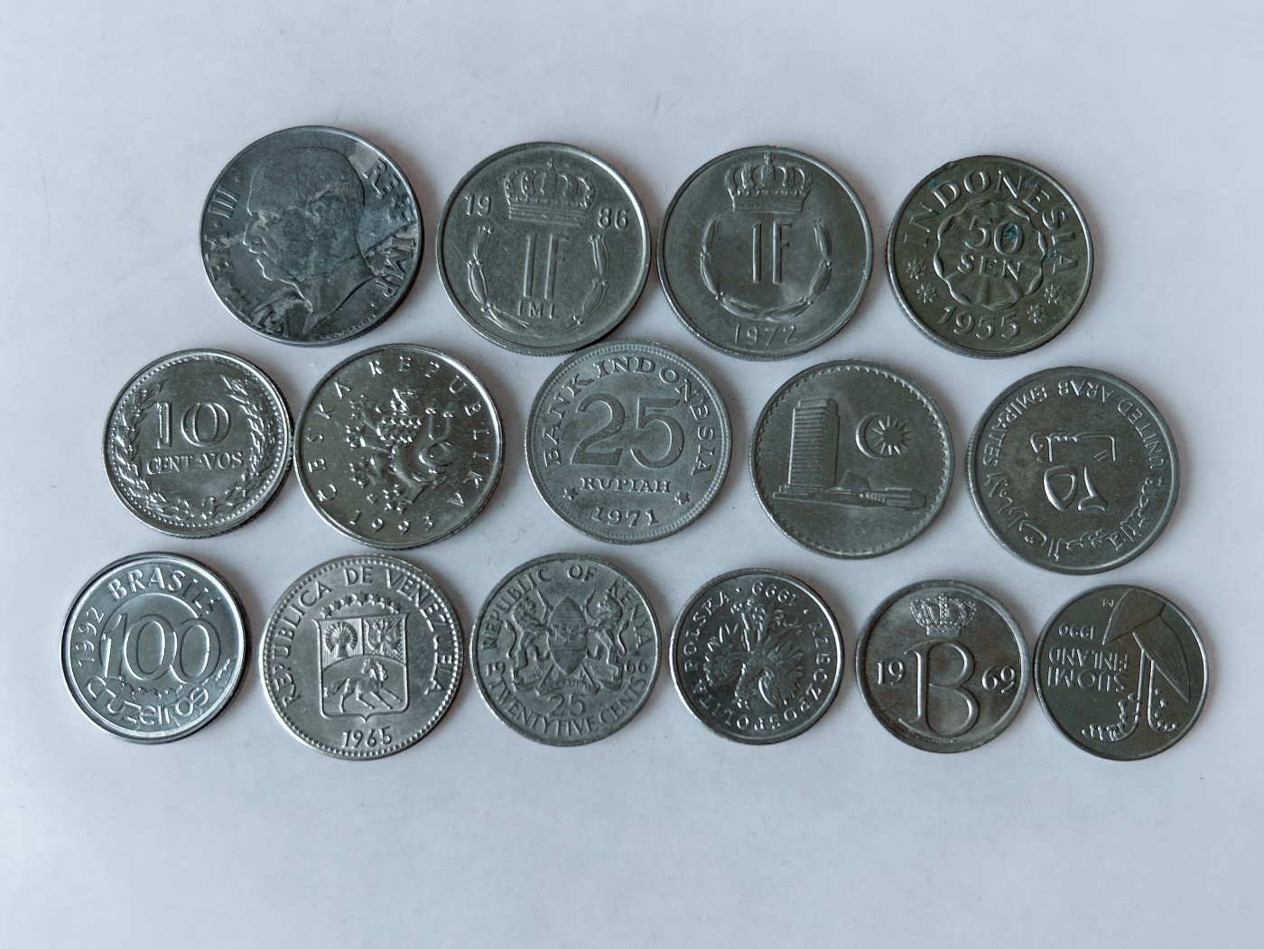 第一海外回流一元起拍收藏 散币专场 第85期 散币一组 15枚