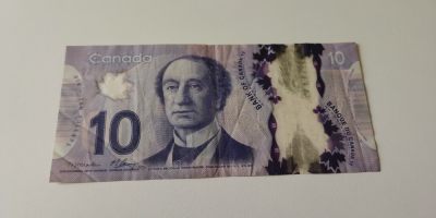 零零发五月纸币拍卖 无佣金 - 加拿大10