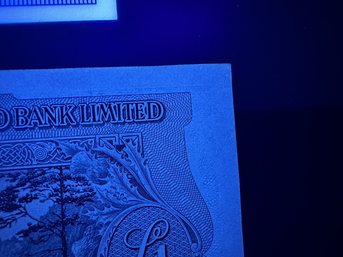 《外钞收藏家》第三百六十五期（连拍第二场） 1958年苏格兰联合银行1镑 UNC- 边角轻微潮