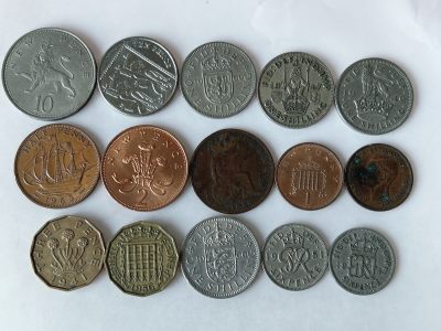 第一海外回流一元起拍收藏 散币专场 第85期 - 英国硬币 15枚 无重复