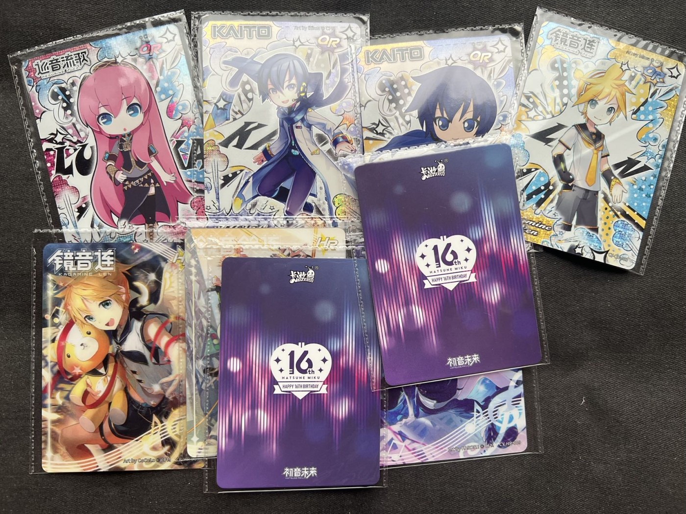【随心卡拍】收藏卡拍卖【第18期】 卡游 初音散卡 9张