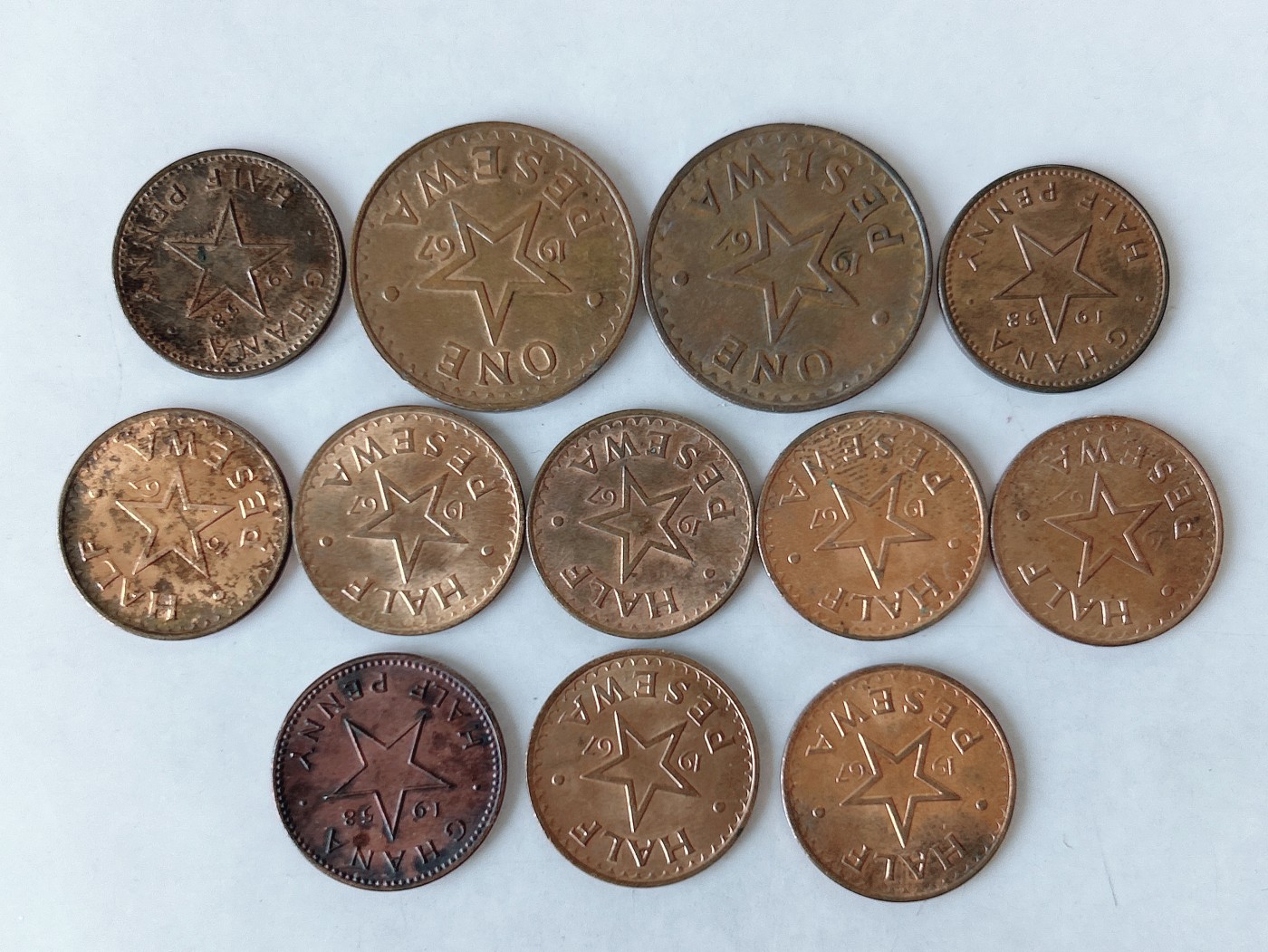 第一海外回流一元起拍收藏 散币专场 第85期 加纳铜币