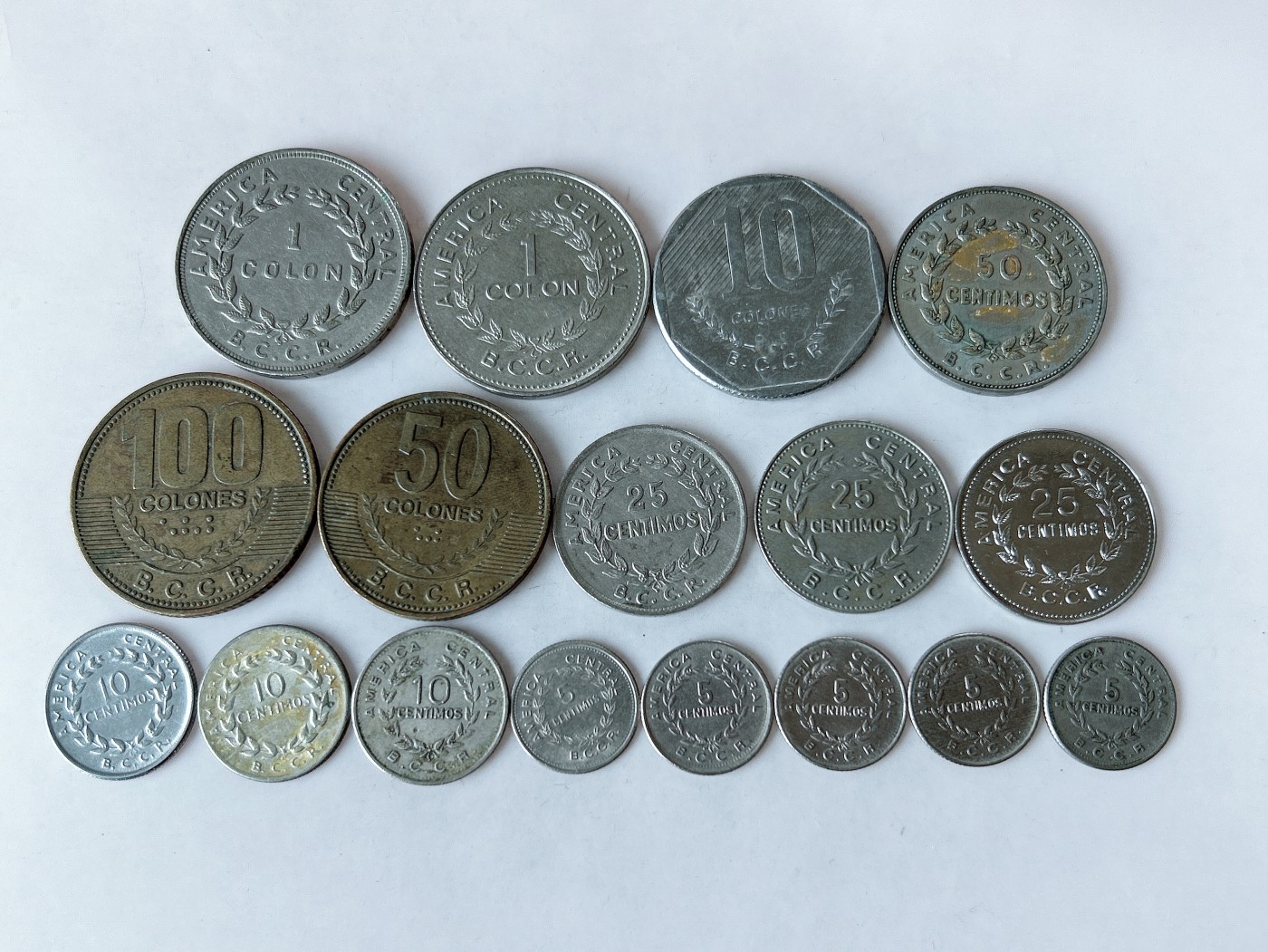 第一海外回流一元起拍收藏 散币专场 第85期 哥斯达黎加🇨🇷