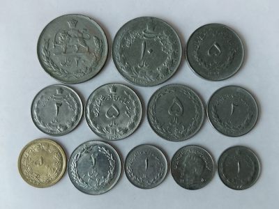第一海外回流一元起拍收藏 散币专场 第85期 - 伊朗硬币 12枚 无重复
