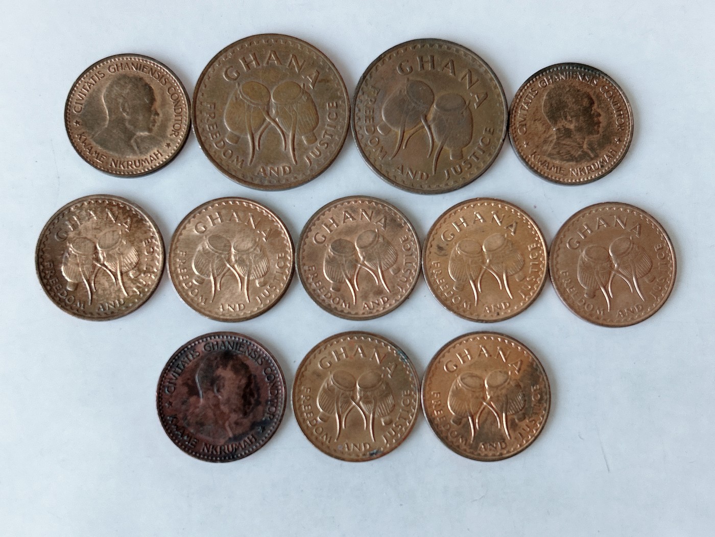 第一海外回流一元起拍收藏 散币专场 第85期 加纳铜币