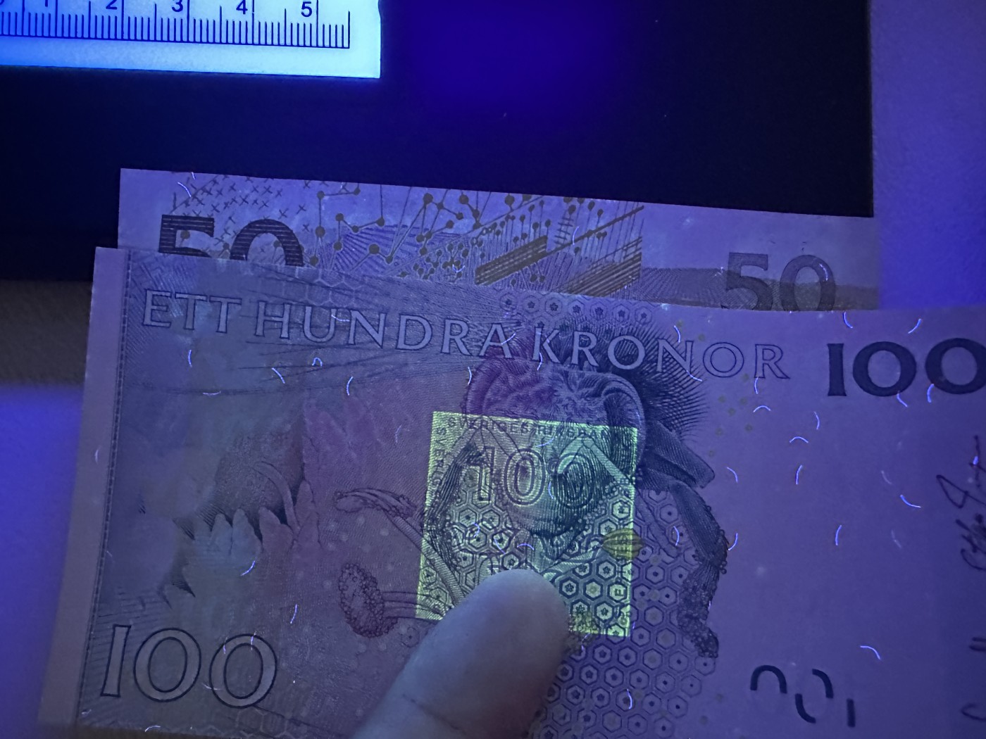 《外钞收藏家》第三百六十五期（连拍第二场） 瑞典50、100克朗 全新 极轻微潮点