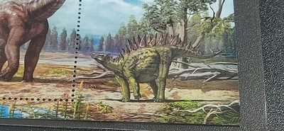 各种纸币、硬币拍场 邮票小型张 ，2017—11  ，恐龙邮票小型张，，面值起拍！