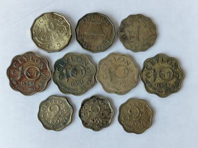 第一海外回流一元起拍收藏 散币专场 第85期 - 黄铜币一组 10枚