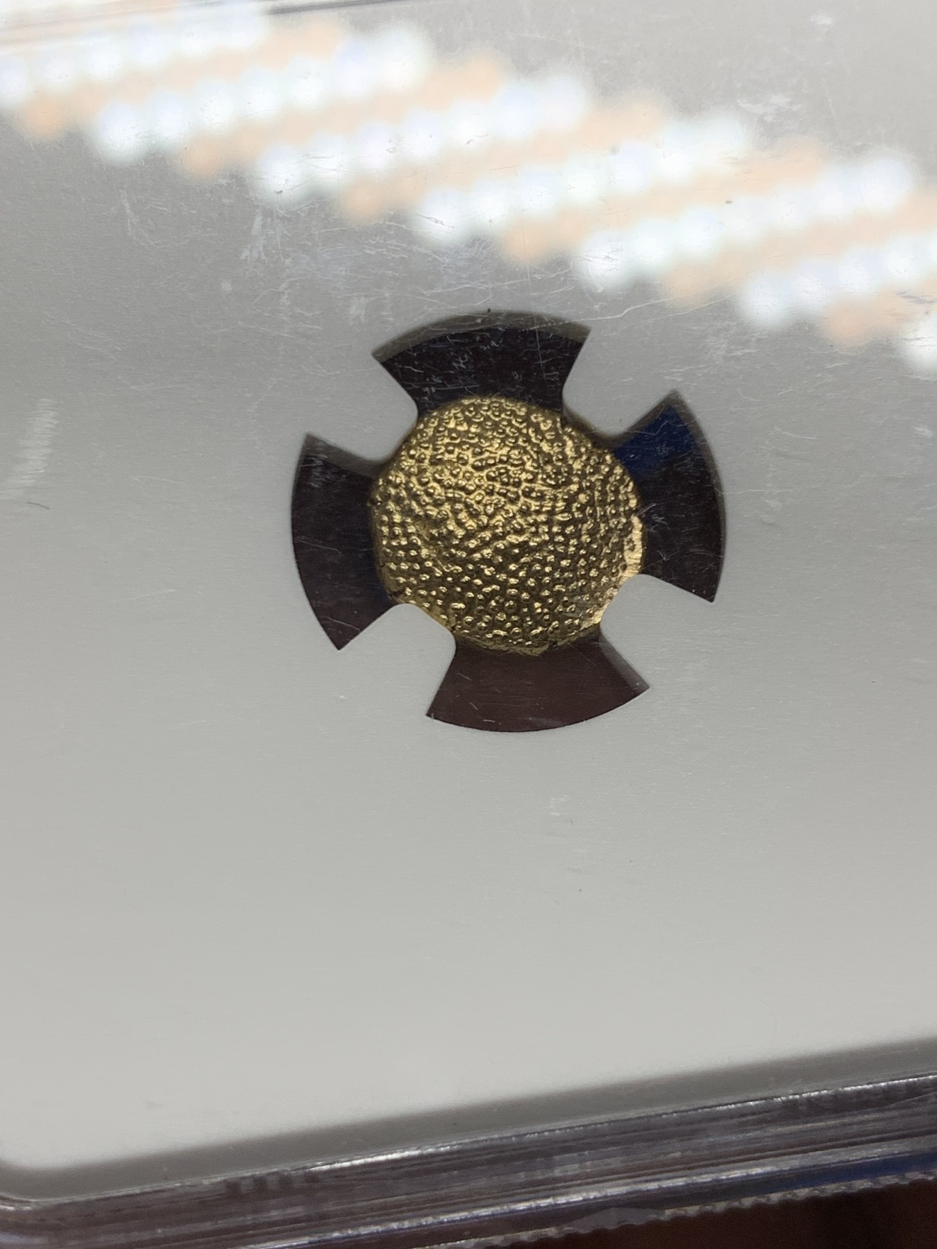 《竞宝斋》第263场-周日，周一 2场连拍 (全场包邮) NGC MS62 荷属印度 1760-94 1 Pagoda金币 约3.42克 少见品种 毗湿奴打制清晰 整体状态难得