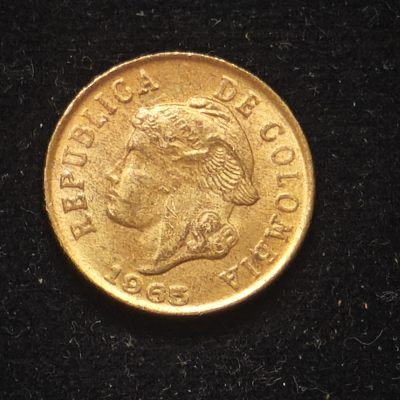 🌹外币初藏🌹🐯第17场 每周二四六晚8点 - 哥伦比亚1965年二分