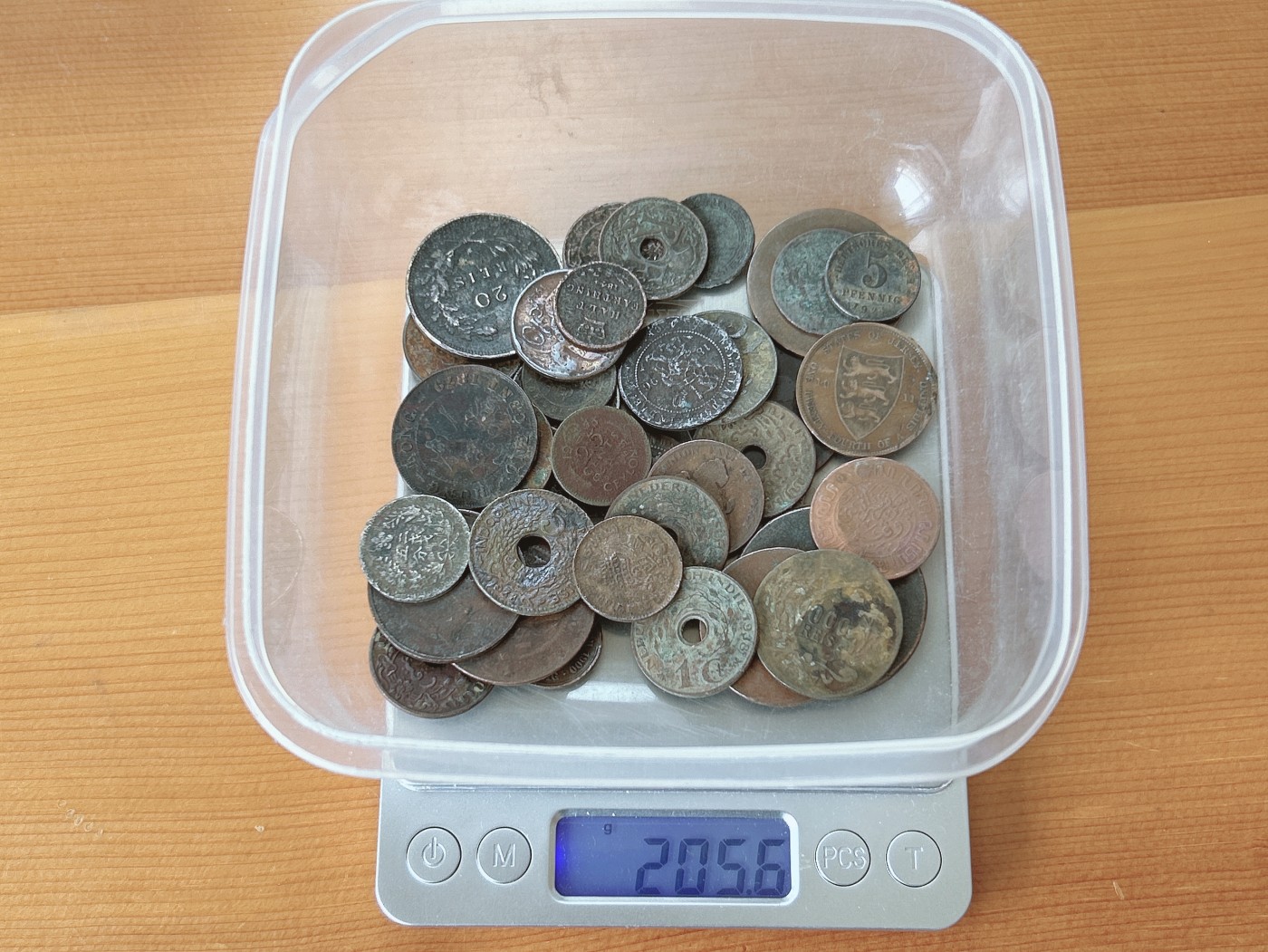 第一海外回流一元起拍收藏 散币专场 第85期 铜币一组 净重205g 弱品