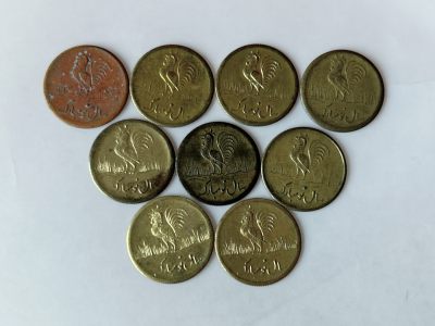 第一海外回流一元起拍收藏 散币专场 第85期 - 伊朗 中东地区公鸡 花钱 9枚