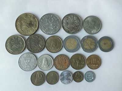 第一海外回流一元起拍收藏 散币专场 第85期 - 秘鲁硬币 20枚 无重复