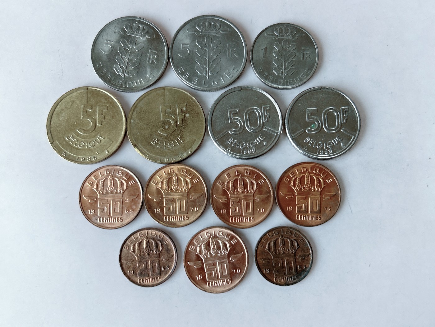 第一海外回流一元起拍收藏 散币专场 第85期 比利时🇧🇪