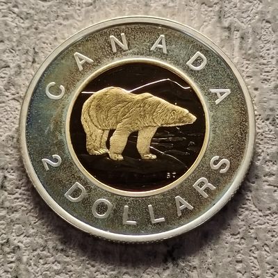 0起1加-纯粹捡漏拍-315银币套币场（五一低佣包邮特惠场） - 加拿大2002年2元女王登基50周年精制纪念银币