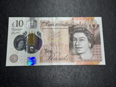 《外钞收藏家》第三百六十五期（连拍第二场） - 英国最新版10镑 AA01首发冠 无47 有折