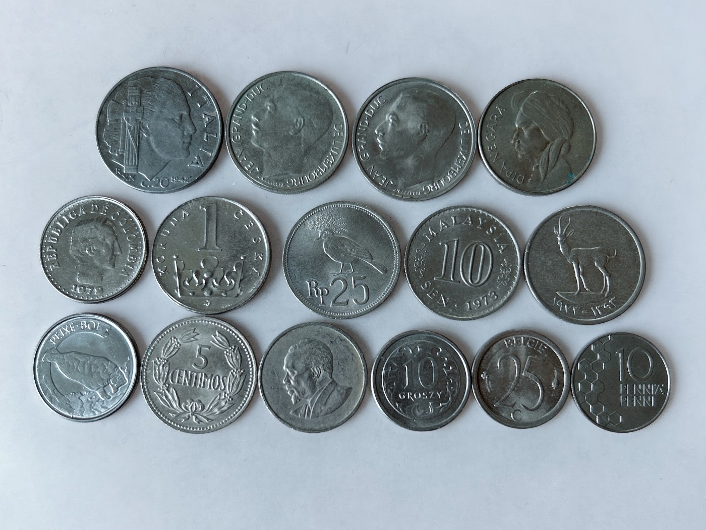 第一海外回流一元起拍收藏 散币专场 第85期 散币一组 15枚