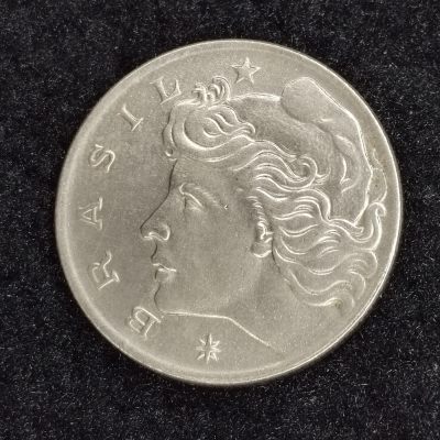 巴斯克收藏第259期 散币专场 5月7/8/9 号三场连拍 全场包邮 - 巴西 1970年 50分镍币