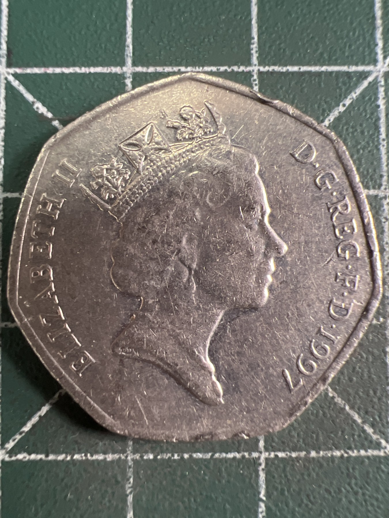 第667期 硬币专场 （无押金，捡漏，全场50包邮，偏远地区除外，接收代拍业务，本店十天发一次货） 英国50便士