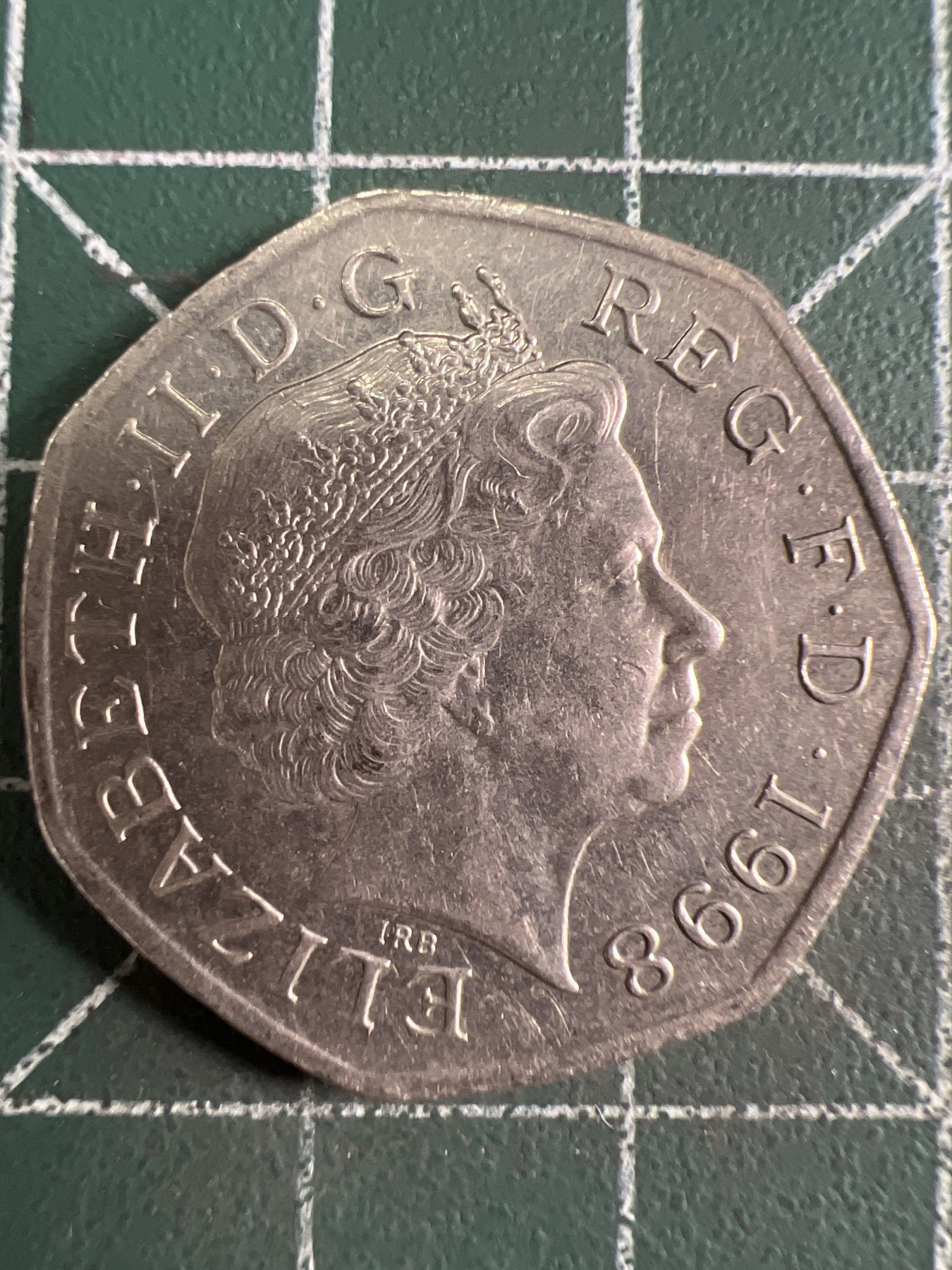 第667期 硬币专场 （无押金，捡漏，全场50包邮，偏远地区除外，接收代拍业务，本店十天发一次货） 英国50便士