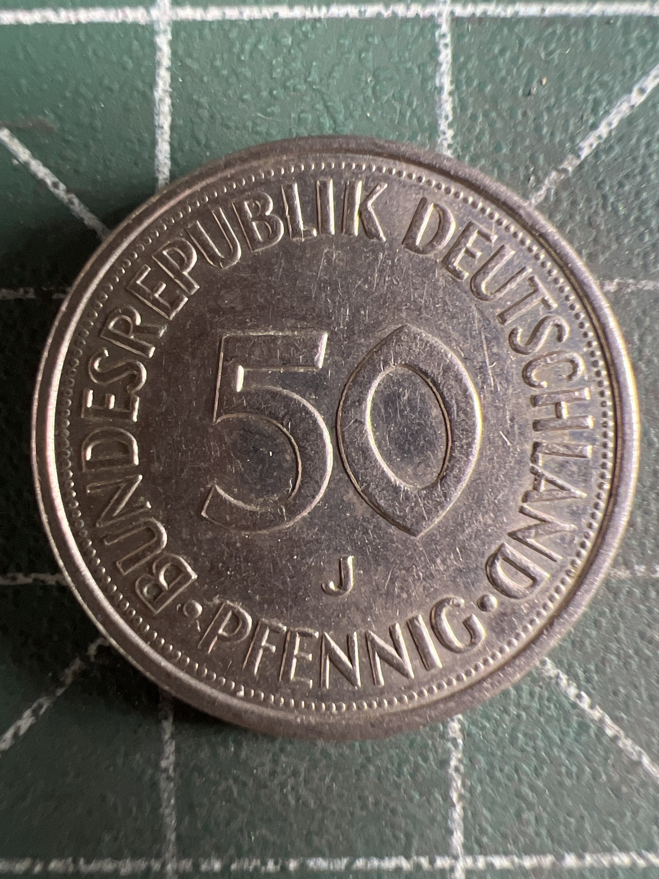 第590期 硬币专场 （无押金，捡漏，全场50包邮，偏远地区除外，接收代拍业务） 德国50分 J