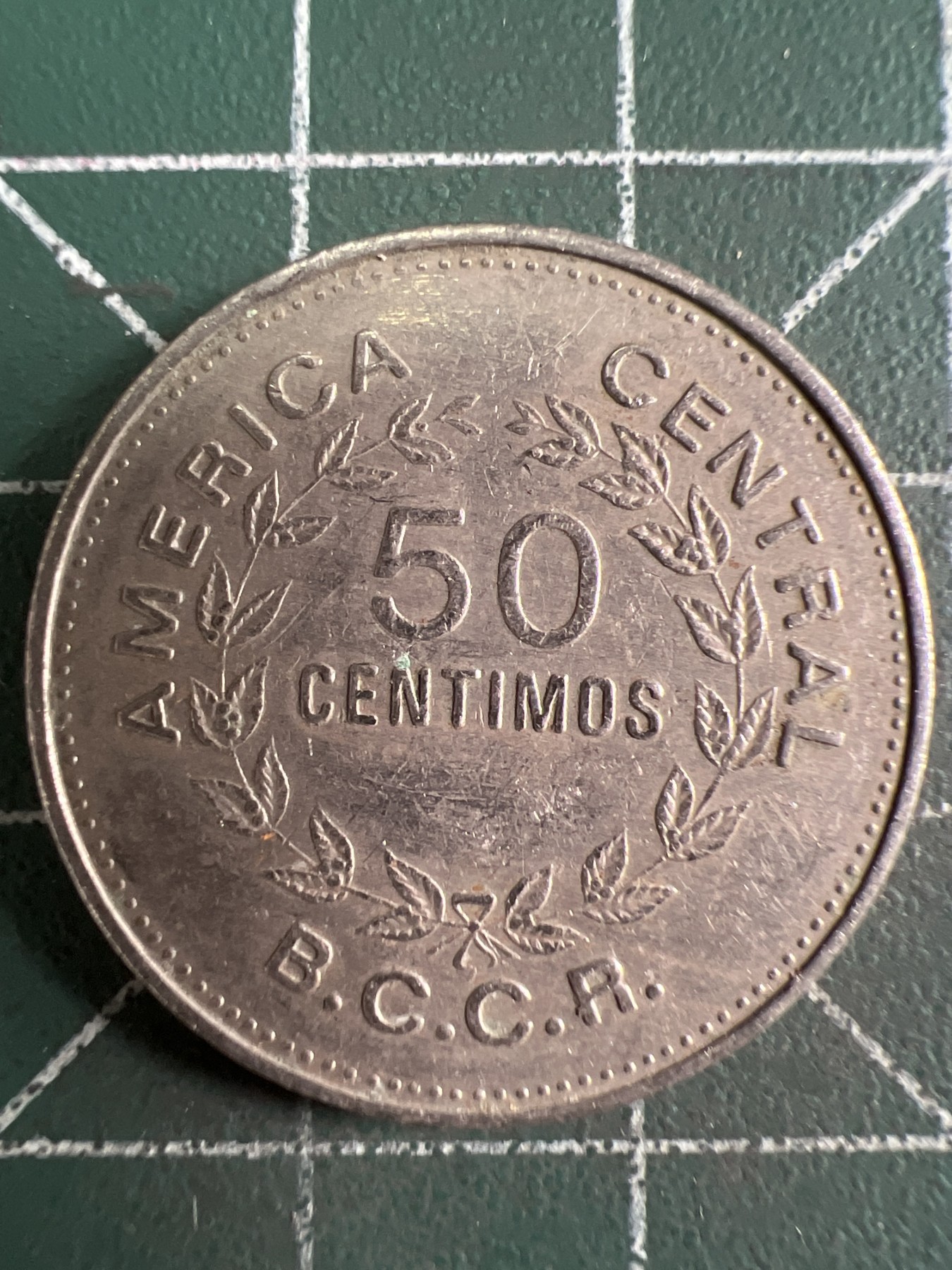 第663期 硬币专场 （无押金，捡漏，全场50包邮，偏远地区除外，接收代拍业务，本店十天发一次货） 哥斯达黎加50分 1976年