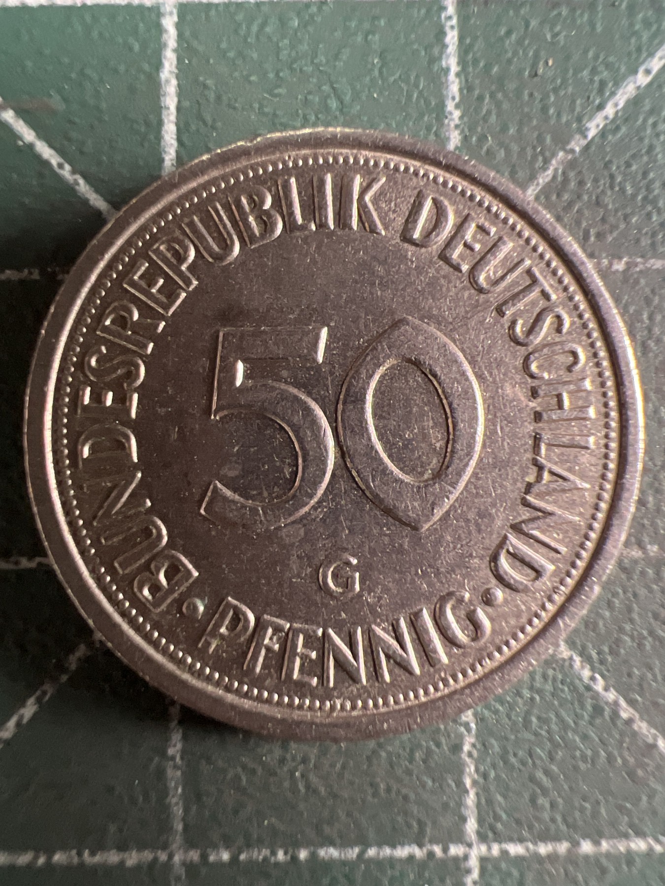 第609期 硬币专场 （无押金，捡漏，全场50包邮，偏远地区除外，接收代拍业务） 德国50分 G