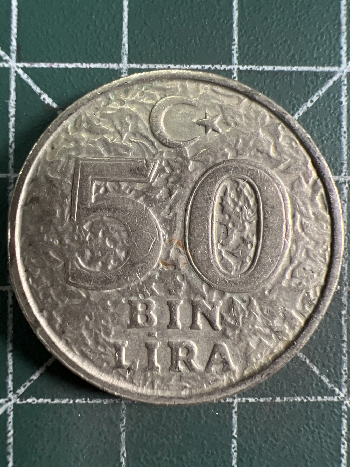 第610期 硬币专场 （无押金，捡漏，全场50包邮，偏远地区除外，接收代拍业务） 土耳其50里拉