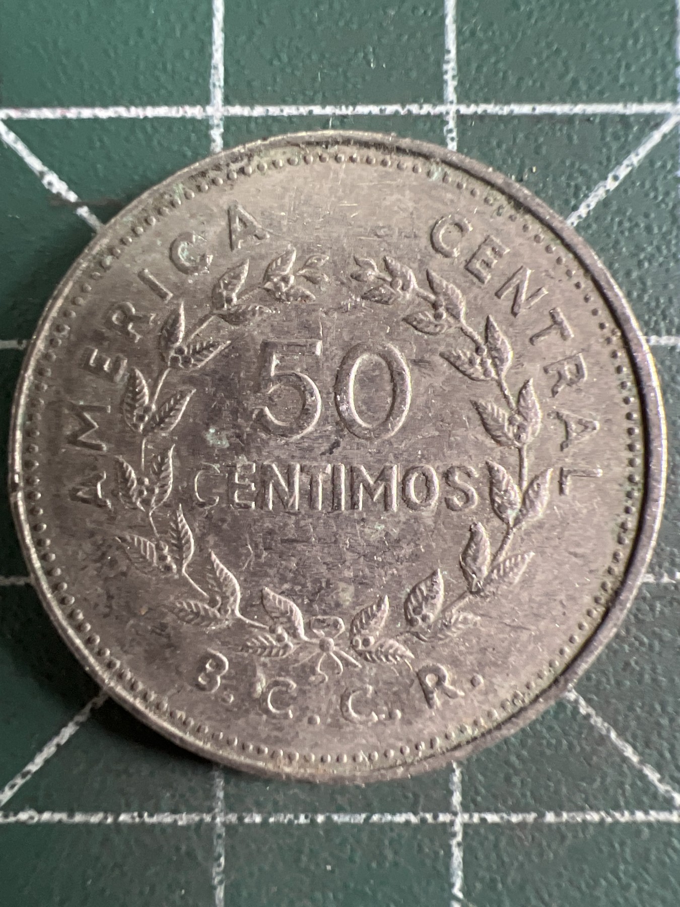 第590期 硬币专场 （无押金，捡漏，全场50包邮，偏远地区除外，接收代拍业务） 哥斯达黎加50分 1978年