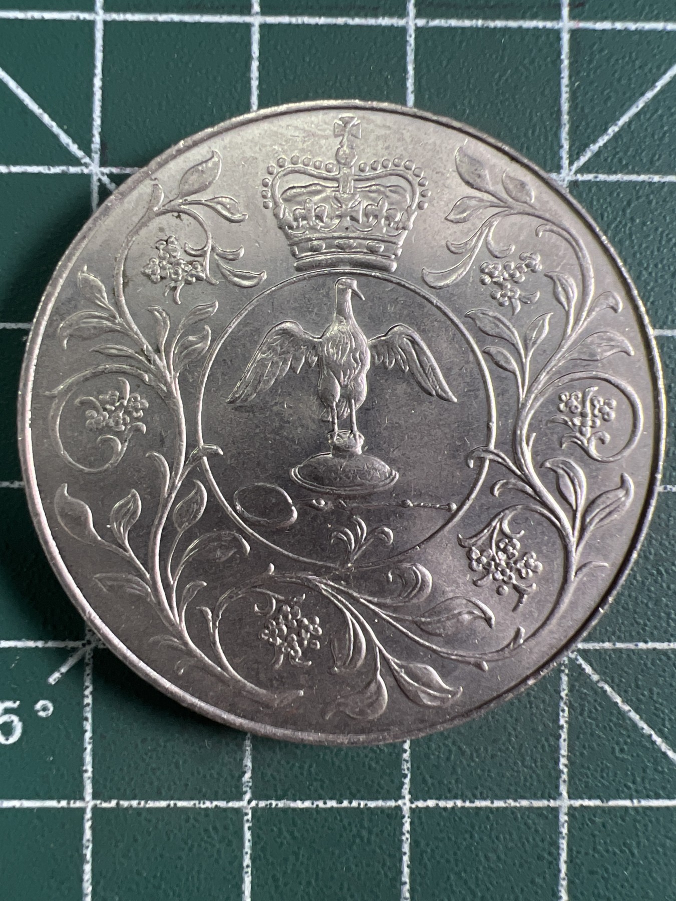 第626期 硬币专场 （无押金，捡漏，全场50包邮，偏远地区除外，接收代拍业务） 英国1977年女王骑马克朗币