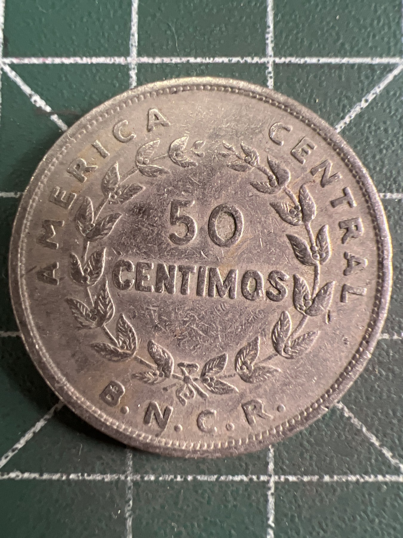 第608期 硬币专场 （无押金，捡漏，全场50包邮，偏远地区除外，接收代拍业务） 哥斯达黎加50分 1948年