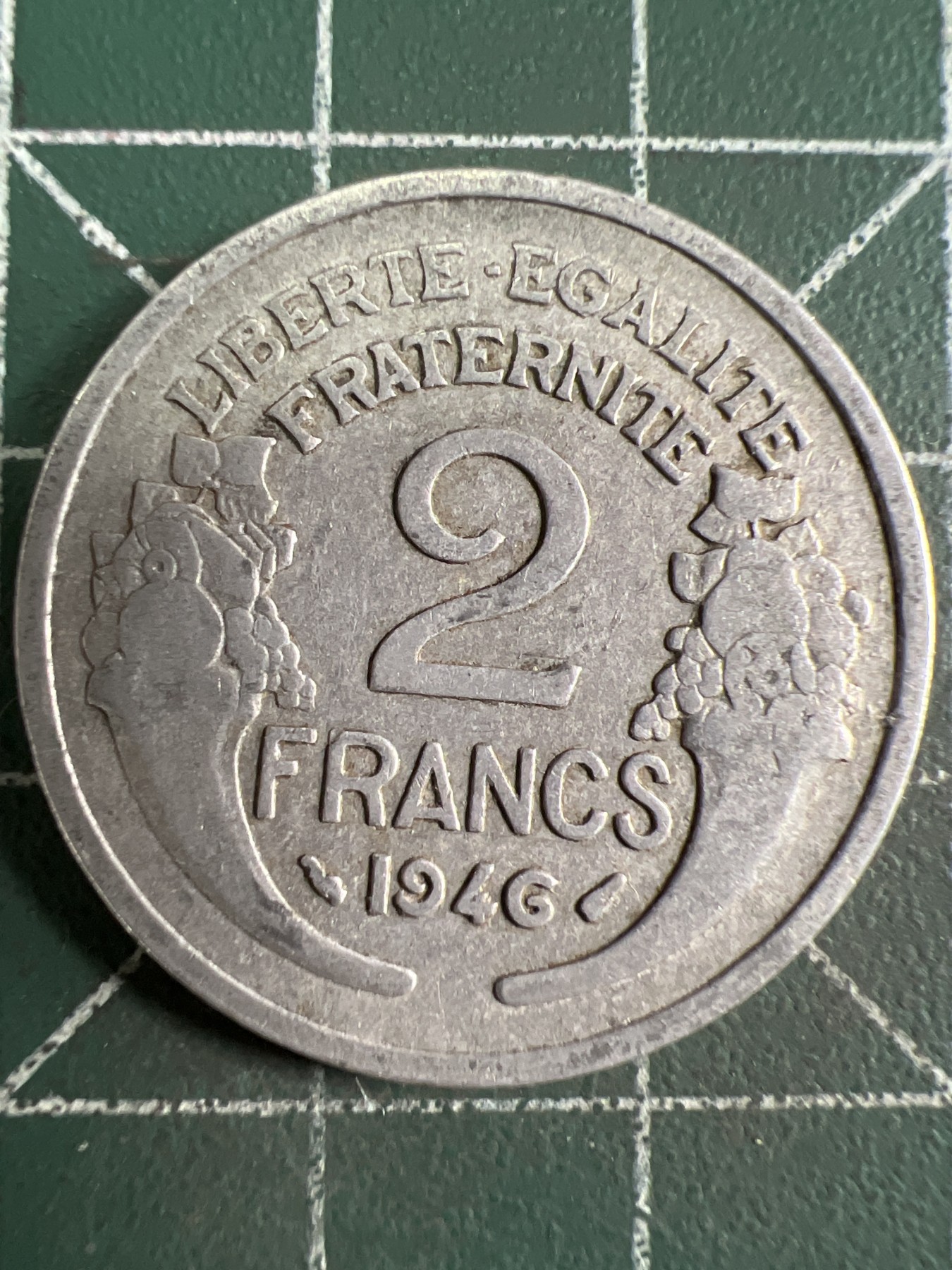 第609期 硬币专场 （无押金，捡漏，全场50包邮，偏远地区除外，接收代拍业务） 法国2法郎